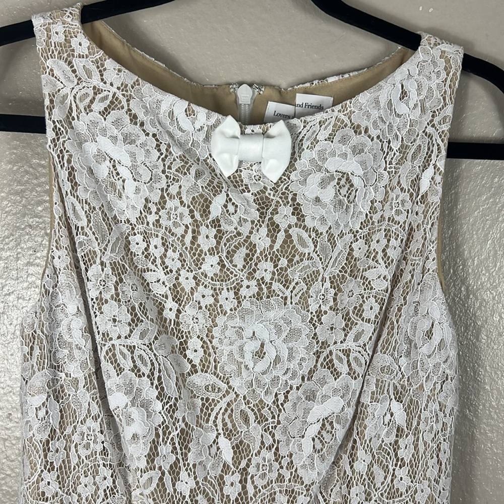 Lovers and Friends Serena Mini Dress in White - Picture 8 of 8